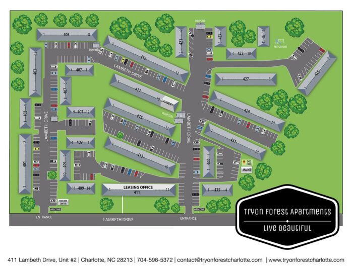 Tryon Forest Apartments & Townhomes Live Beautiful